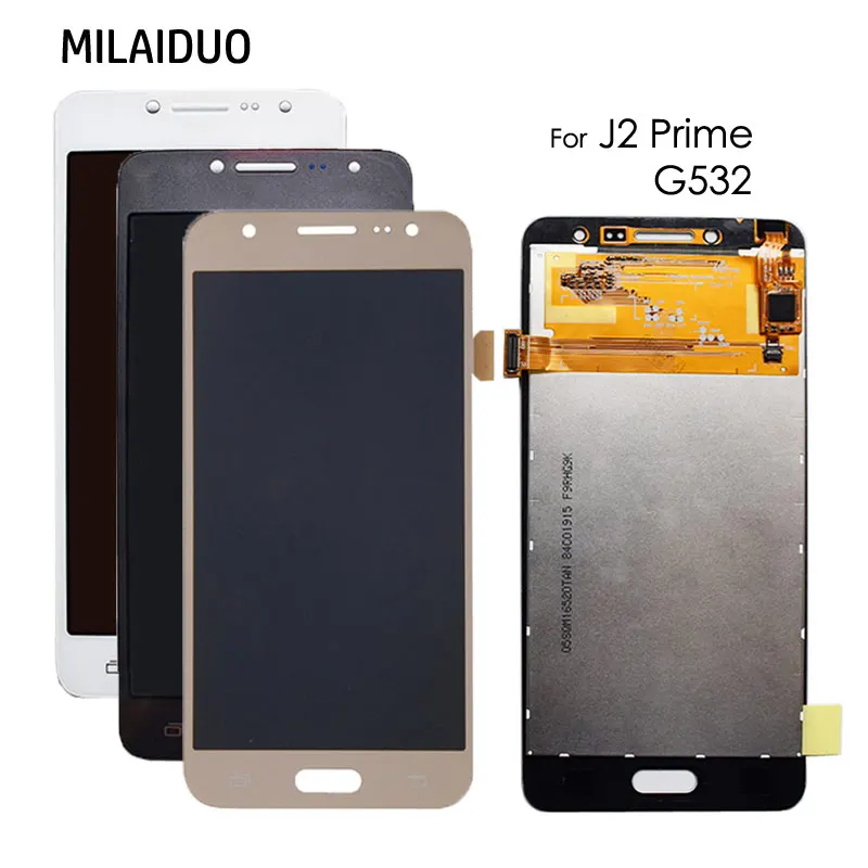 Goedkoop Lcd Display Voor Samsung Galaxy J2 Prime G532 SM G532F G532M G532 Monitor Touch Screen Digitizer Montage Verstelbare Helderheid