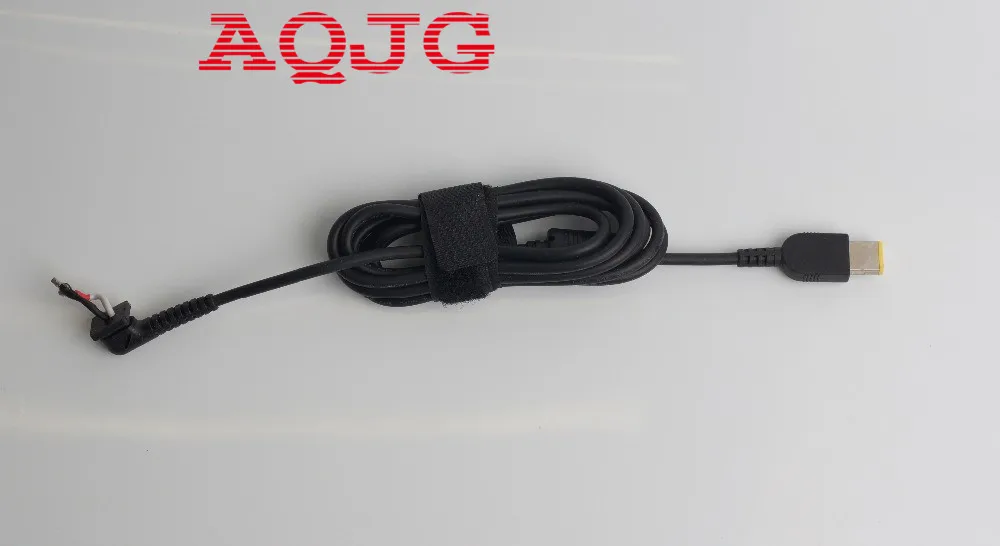 AQJG USB квадратный желтый штырь DC зарядное устройство разъем кабеля для lenovo IBM