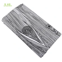 Chainho хлопковая льняная ткань с принтом для лоскутного шитья/шитья своими руками/скатерти для дивана/Чехлы для мебели/материал для подушек