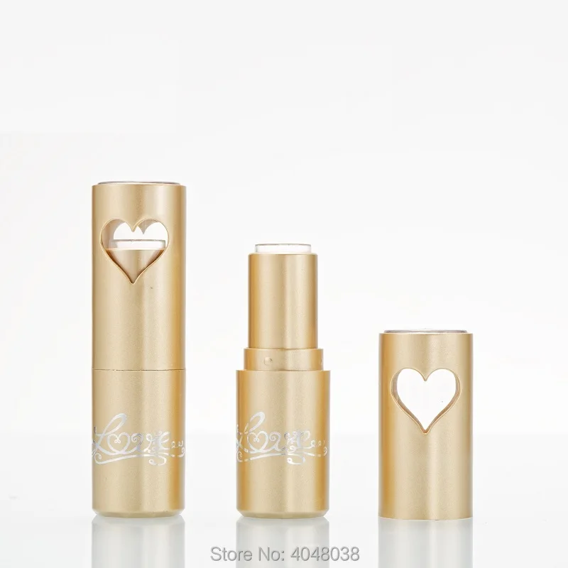 Round Empty Lipstick Tube Plastic Lip Balm Container DIY Lip Beauty Tool Cosmetic Containers Refillable Bottle (3)