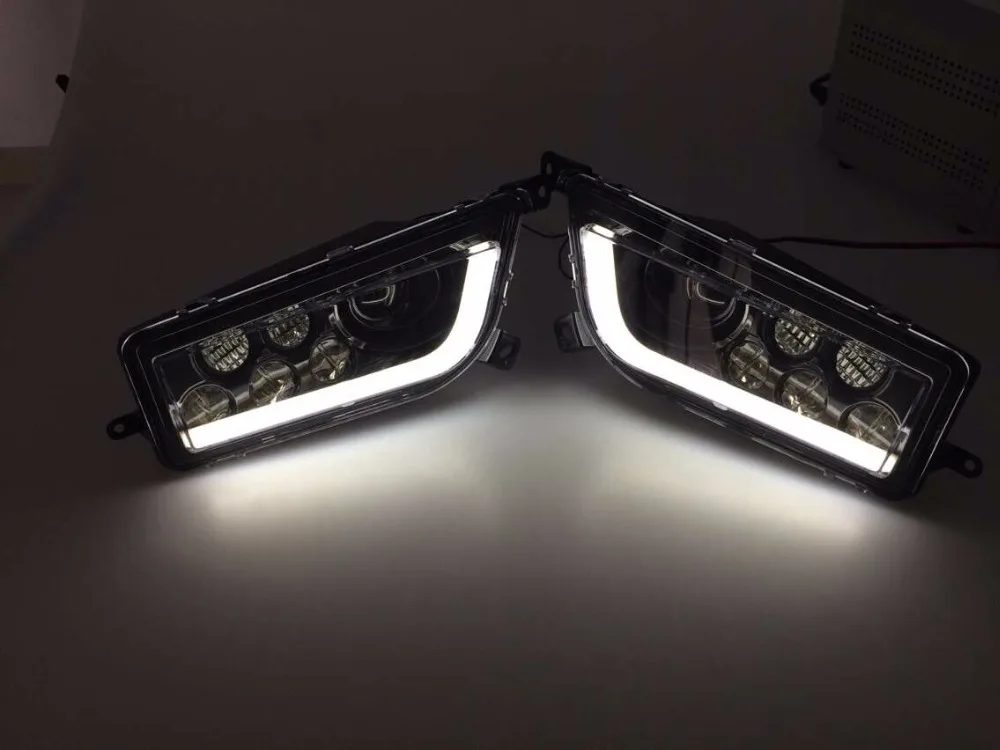 

ATV For Polaris General 1000 Led Headlighs , For Polaris RZR XP1000 / Turbo Full Halo Angel Eyes LED Replacement Headlight Kit