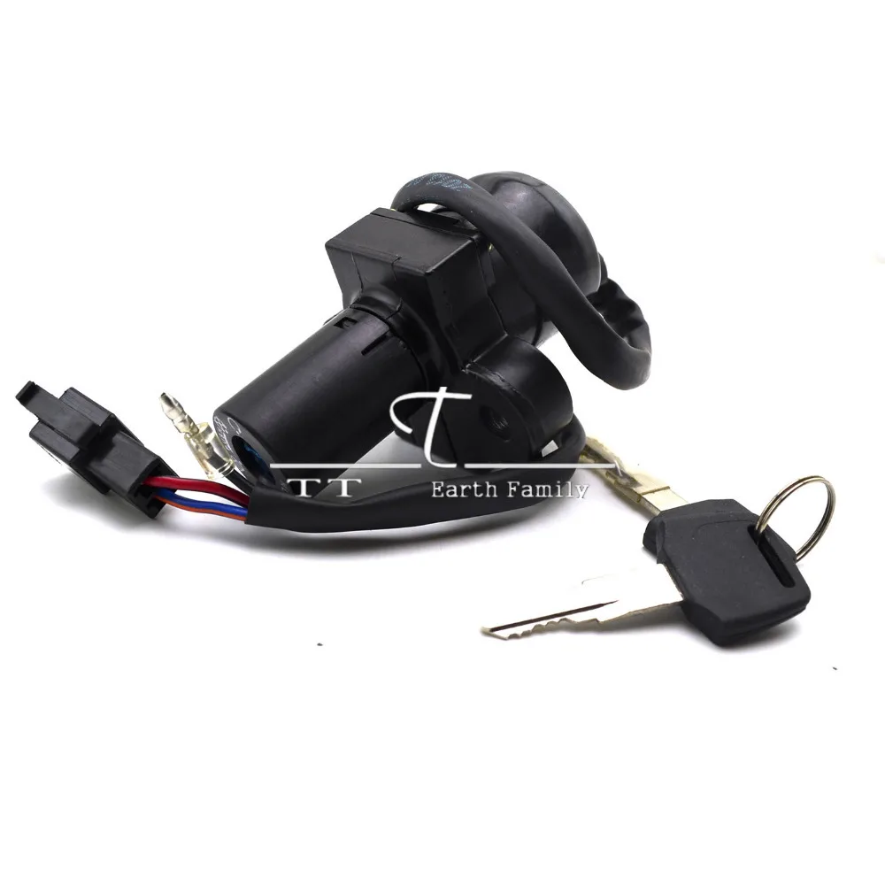 Motorcycle Ignition Switch Lock + 2pcs Keys For Honda VFR400 RVF400