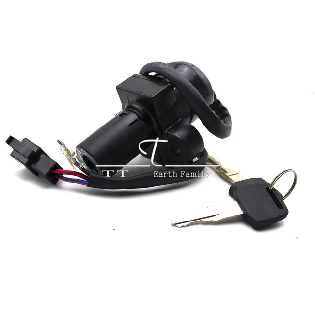 Motorcycle Ignition Switch Lock + 2pcs Keys For Honda VFR400 RVF400