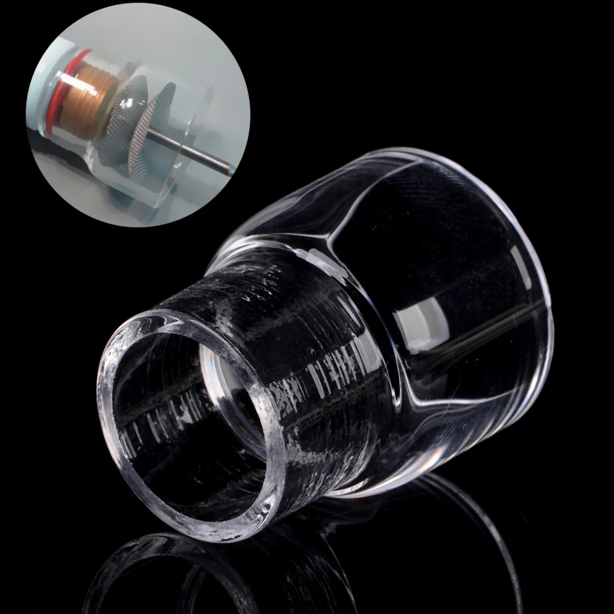 1pc #12 TIG Pyrex Cup Gas Saver Lens for PTA-9 and PTW-20 torches 19*23*30mm Practical Welding Accessories 1pc #12 TIG Pyrex Cup Gas Saver Lens for PTA-9 and PTW-20 torches 19*23*30mm Practical Welding Accessories