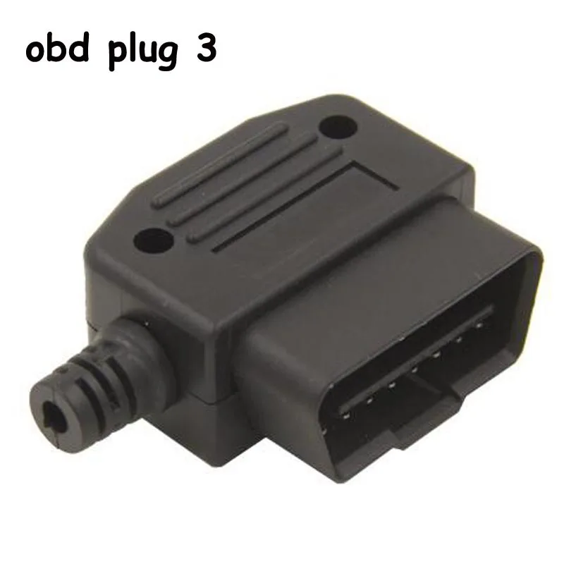 Новый OBD2 16Pin мужской женский разъем адаптера OBD OBDII EOBD (система бортовой
