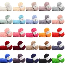 Грубая шерсть DIY мягкие шарфы свитера ручной работы Вязание крючком натуральные нити