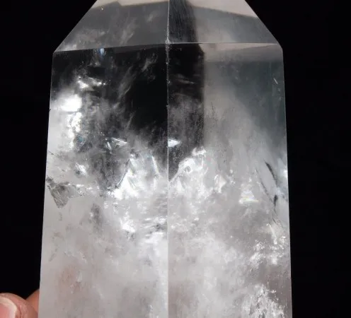 Large Clear Lemurian Seed Quartz Natural Point Cluster Crystal Rough Healing 6