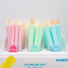 Coloffice 1 шт. силиконовая Корейская Милая гелевая ручка мягкая симпатичная форма льда ручка для студентов письменная ручка милый канцелярский школьный офисный инвентарь