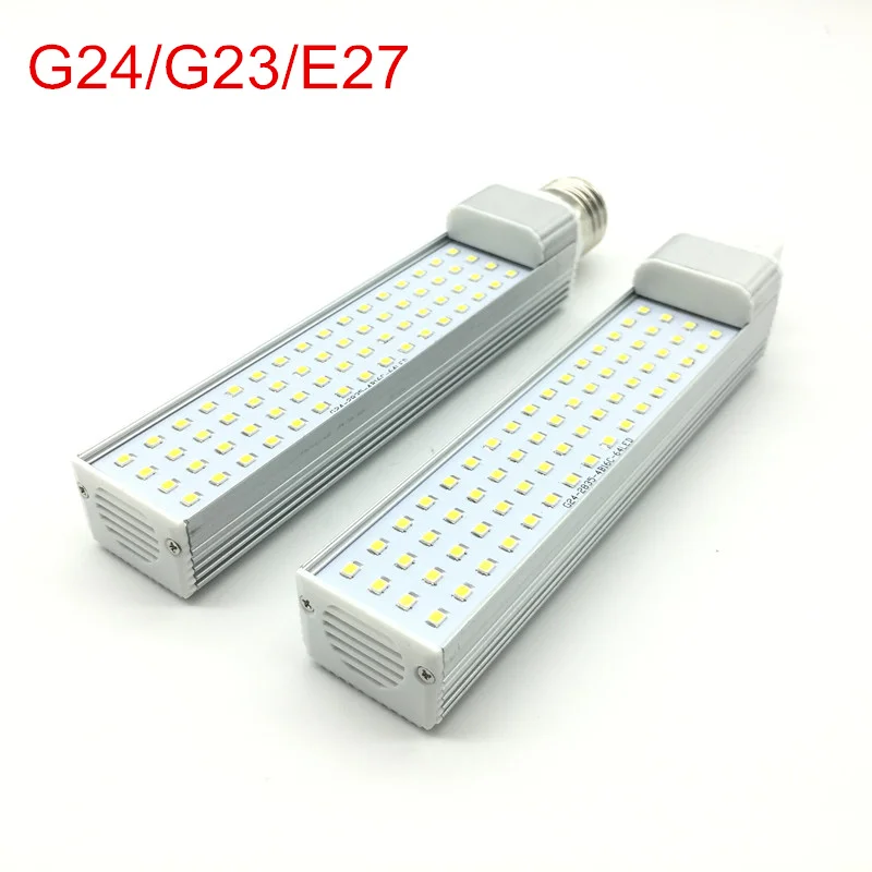 Светодиодные лампы G24/E27G23 7 Вт 9 11 13 18 светодиодная лампа кукуруза осветительная SMD
