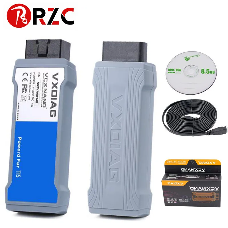 

VXDIAG VCX NANO V10.30.029 TIS Techstream Compatible with SAE J2534 VXDIAG High quality Vxdiag