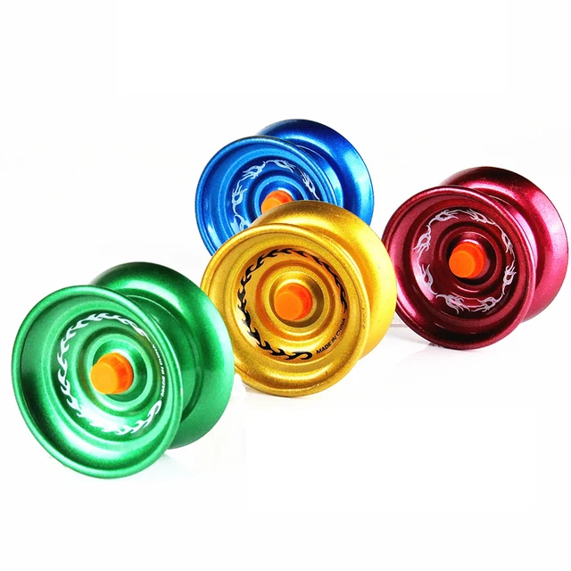 1 Piece Cool Alloy Professional YoYo Ball Magic Orbis YoYo Auldey YoYo Toys Diabolo Outdoors Juggle Toys For Children Gifts 2