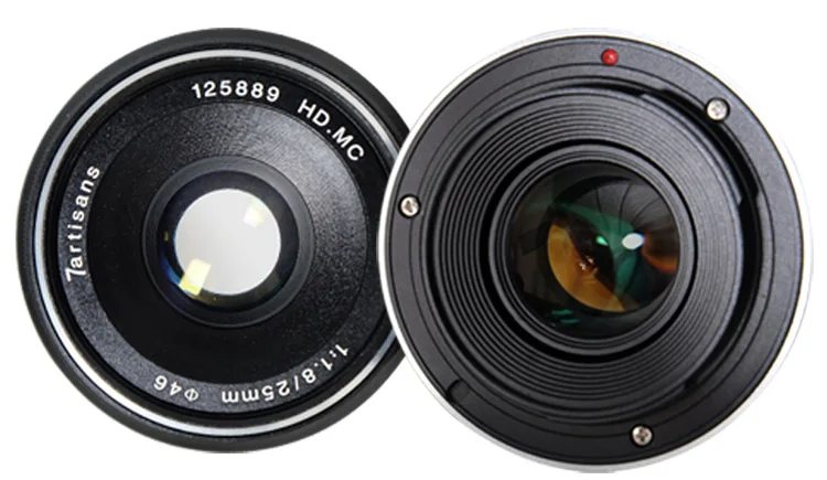 7 ремесленников 25 мм f1.8 портретный объектив APS-C ручной фокусировки для Canon FUJI sony E mount Olympus Panasonic M4/3 крепление A7 A7R III