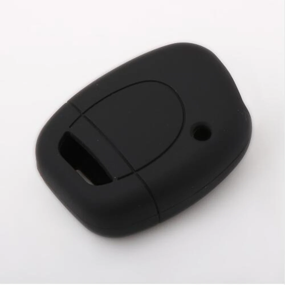 

1pc of New Replacement soft Silicone cover case holder for renault Clio Kangoo Master 1 button remote Key shell blank