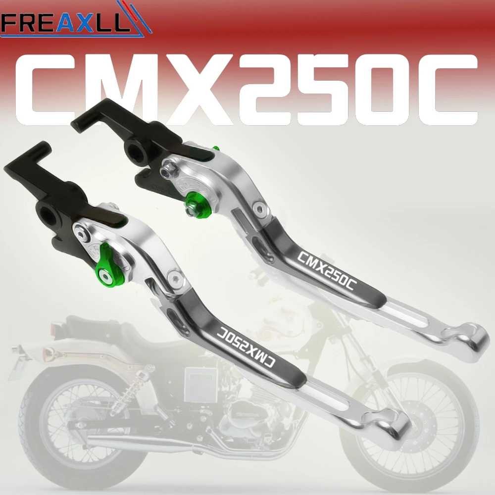 

For Honda REBEL CMX250C 1987 2003 2004 2005 2006 2007 2008 2009 2010 2011 Aluminum Handle Grips Motorcycle Brake Clutch Levers