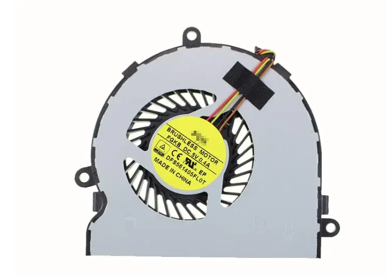 Новый вентилятор ЦП для HP 15-A 15-AC121DX 15Q-AJ006TX 15-BS 15-AF 15-AC121TX 15-AC046tx TPN-C126 DFS561405FL0T 813946-001