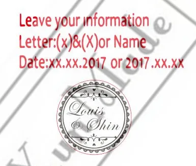 customize your logo Personalized image custom weeding Invitation initials and date Letter for Wax Seal stamp sealing wax sealing 