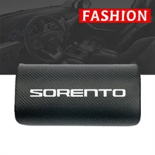 1 шт. подушка для шеи в автомобиль с обеих сторон из кожи ПУ однобортная подголовник чехол для Kia SORENTO аксессуары для автомобиля