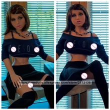 WMDOLL 155cm TPE Silicone Sex Dolls Real Robot Adult Doll Artificial Vagina Big Breast Sexy Toys For Men Love Doll