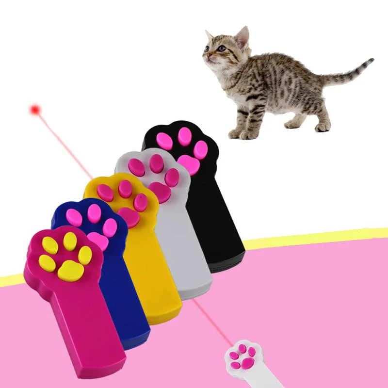 Laser Cat Toys Laser Pointer Chaser Toys for Cats Toy Interactive Cute Kitten Paw Shaped Cat Laser Pen Toys Laser Cat Toys Laser Pointer Chaser Toys for Cats Toy Interactive Cute Kitten Paw Shaped Cat Laser Pen Toys