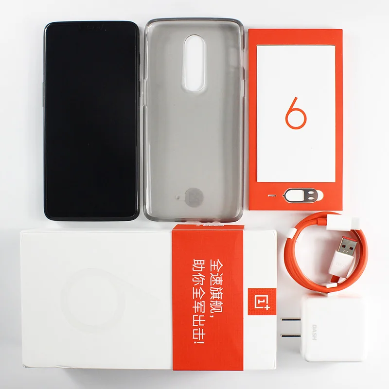 Оригинальный OnePlus 6 8 Гб ОЗУ 128 ПЗУ Snapdragon 845 Восьмиядерный AI двойная камера 20 Мп + 16
