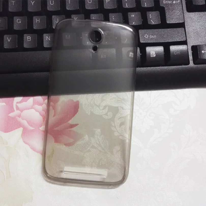 

(Gift Screen Protector Film ) High Quality Soft Silicone TPU Back Case Cover For Doogee Y100 Plus 5.5inch