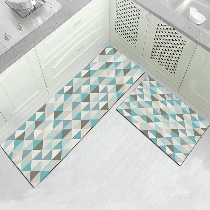  Zeegle Anti-slip Table Chair Floor Mats Kitchen Carpet Living Room Area Rugs Absorbent Bathroom Mat