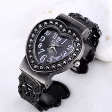 De luxe strass montre de coeur de mode montres femmes montres bracelet femmes montres horloge saat relogio feminino reloj mujer