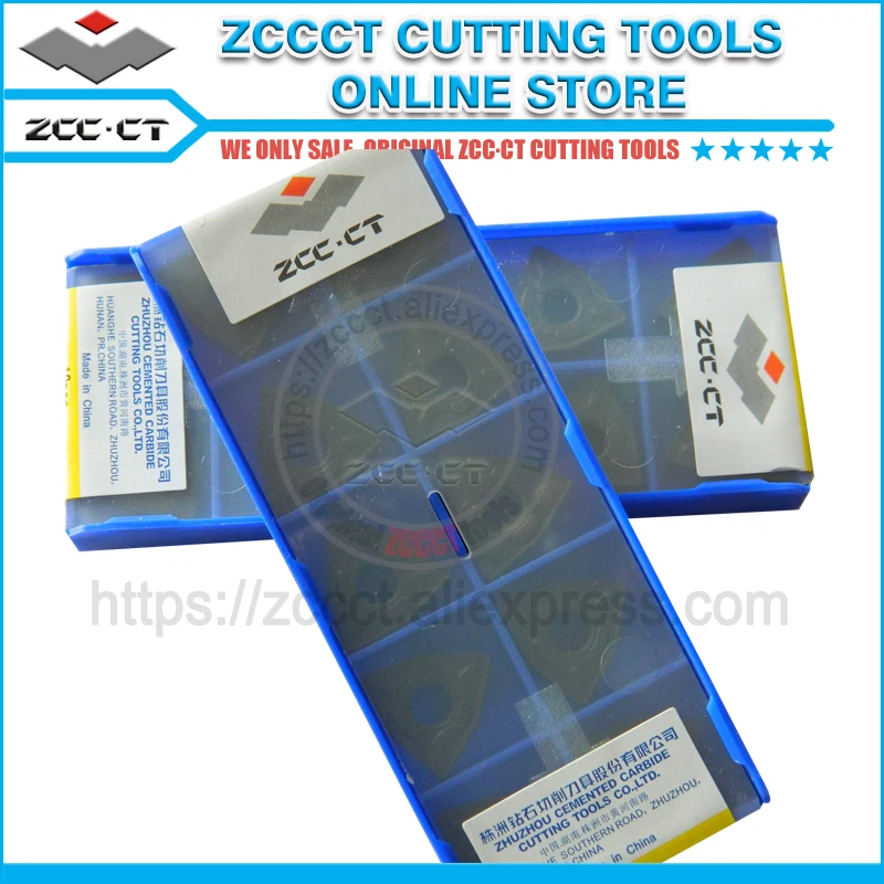 

ZCCCT cutting tools cnc turning inserts + drills 1 pack