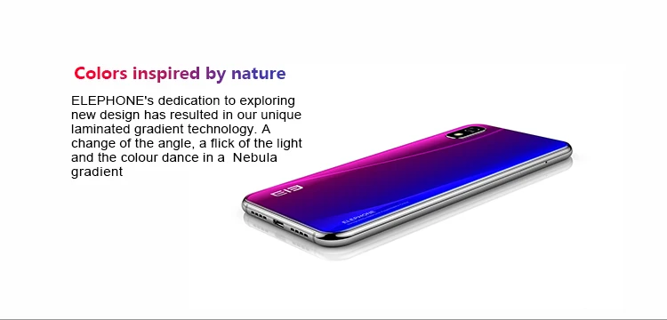 ELEPHONE A4 PRO 4GB RAM 64GB ROM MTK6763 2.0GHz Octa Core 5.85 Inch HD+ Full Screen Side Fingerprint Android 8.1 4G LTE Smartphone