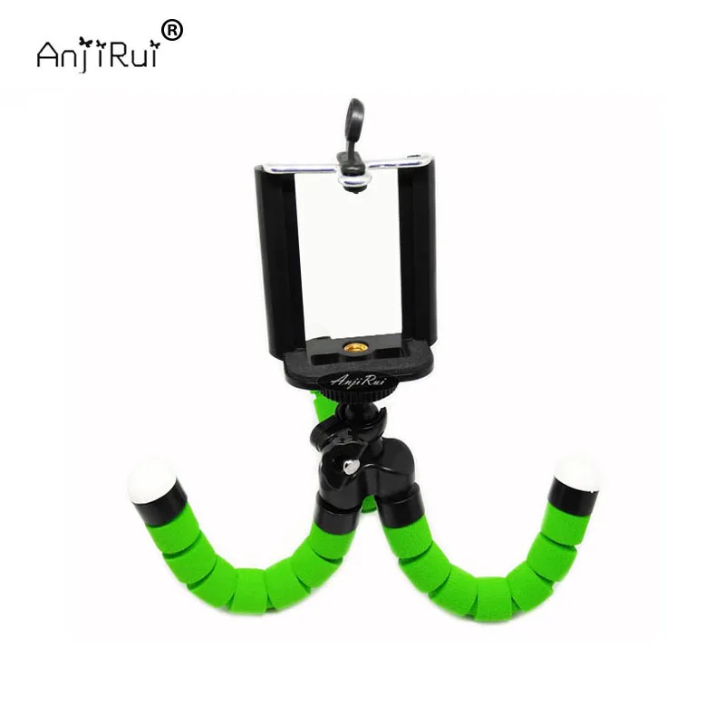Anjirui Mini Portable Flexible Octopus Tripod Stand Adapter For Gopro