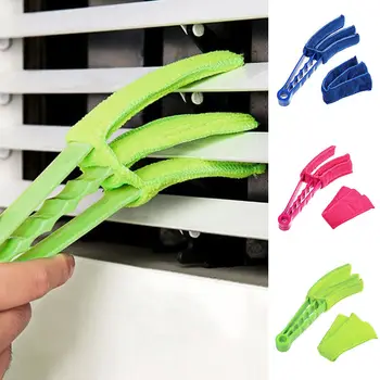 

Computer Keyboard Cleaning Brush Triple Venetian Blind Cleaner Washable Microfibre Fabric Duster for Air Conditioner Blinds A32