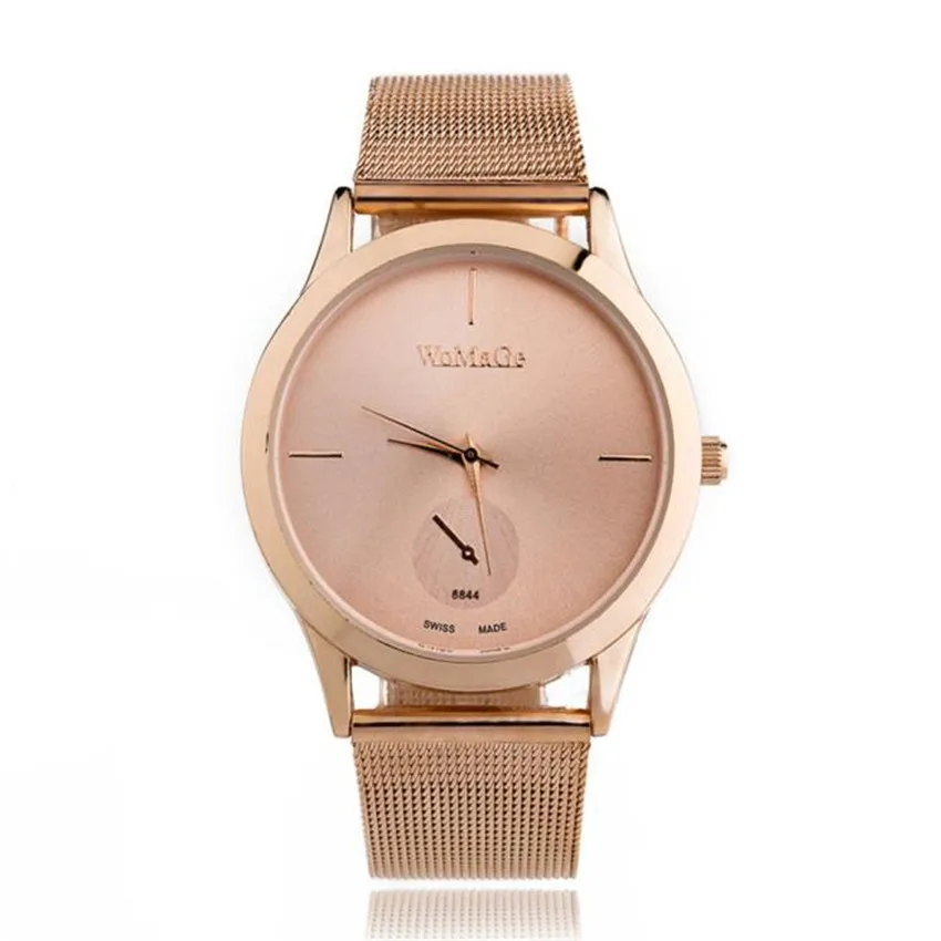 

Luxury Gold Watch 2018 New Fashion Lovers Men Women Quartz Watches Rose Gold Stainless Steel Relogio Feminino Dress Clock