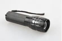 High Power Torch 2000 lumens 3 * AAA Batteries Zoomable LED Flashlight Torch light outdoor lighting – Free shipping