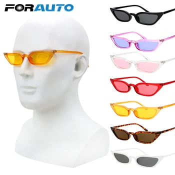 

Motorcycle Glasses Moto Goggles UV400 Riding Driving Eyewear Retro Small Frame Vintage Cat Eye Sunglasses Protective Gears
