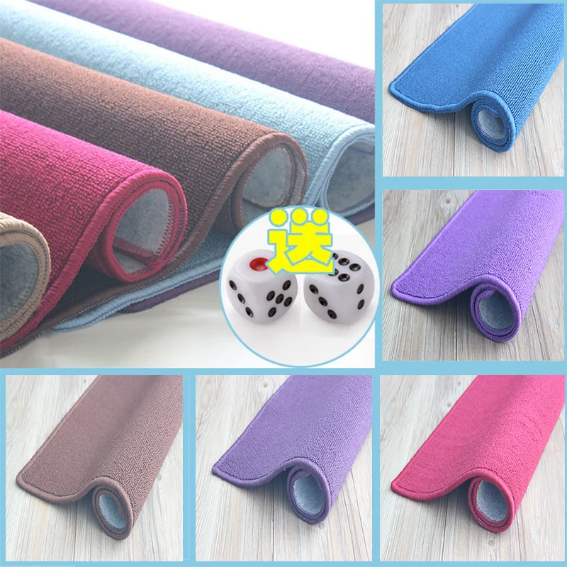 Скатерть для покера Маджонга толстый однотонный коврик скатерть 78 см|mat mat|mat decormat