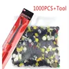 1000PCS Auto Door bumper Mixed car fastener Vehicle Car Bumper Clips Retainer Rivet audio install tools parts stickers ► Photo 2/6