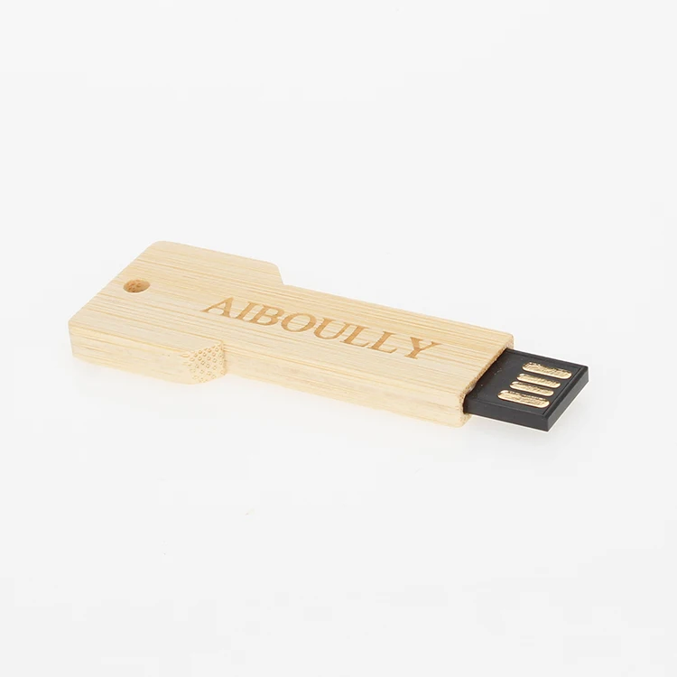 

usb flash drive wooden key usb 2.0 4GB 8GB pen drive 16GB 64GB Usb memory stick 32gb pendrive 128gb box wedding gift custom logo