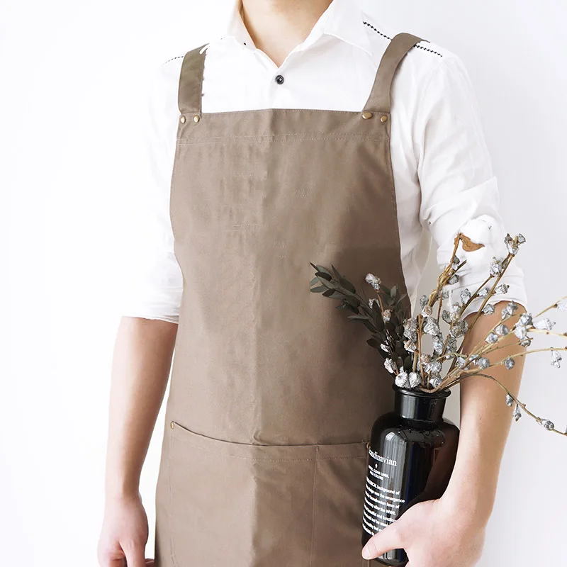 

Apron Cooking Korean Fashion Kitchen Waterproof Adult Princess European Cotton Cooking Creative Work