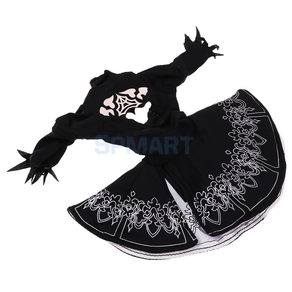 

1/6 Women Dress Skirt Clothes for 12'' Action Figure Doll Body 14cm Length