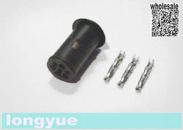 

longyue10 Kit 3-Way Econoseal female Jenvey TPS throttle position sensor connector socket