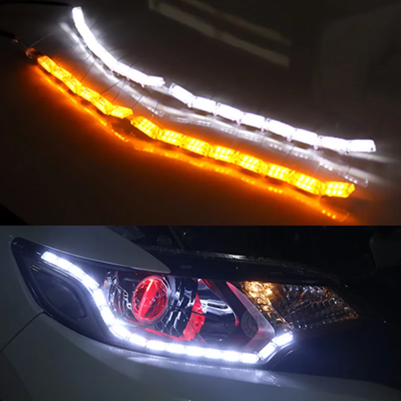 

For Hyundai Solaris Accent I30 IX35 Elantra Santa Fe Getz Tucson I20 Sonata Coupe DRL Turn Signal Light Daytime Running Lights