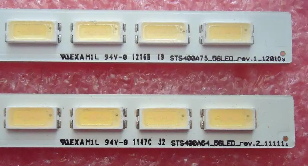 

LJ64-03514A Article lamp 2012SGS40 7030L 56 REV 1.0 1piece=56LED 493MM