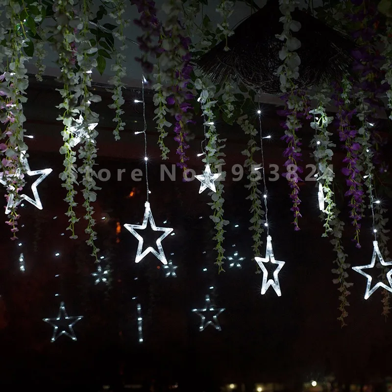 Star Curtain LED String Lights (16)