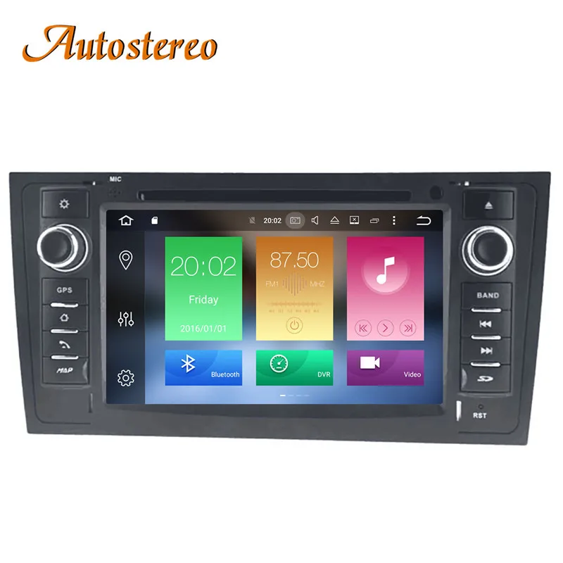Best Android 9.0 PX5/PX6 Car DVD player GPS navigation For AUDI A6 1997-2005 head unit multimedia player Auto radio tape recorder 13