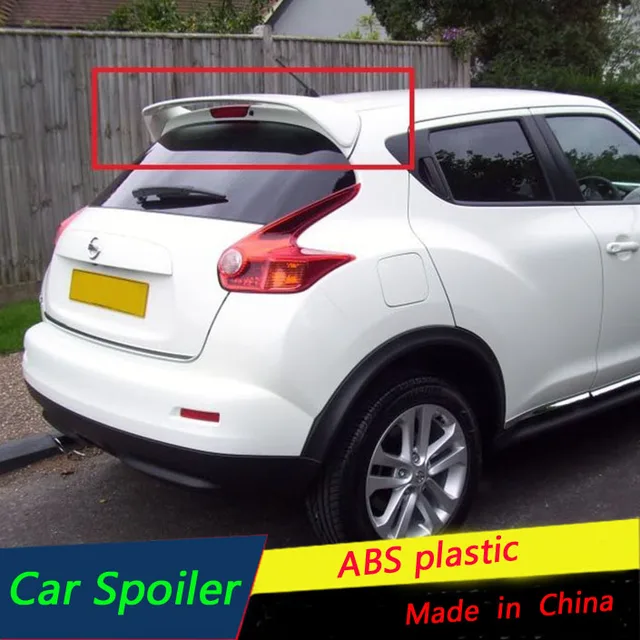 For Nissan Juke Spoiler ABS Material Car Rear Wing Primer Rear Spoiler