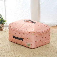 

1pcs Multifunctional Thickening peach skin clothing case quilt bag washable bag storage bag Free shipping