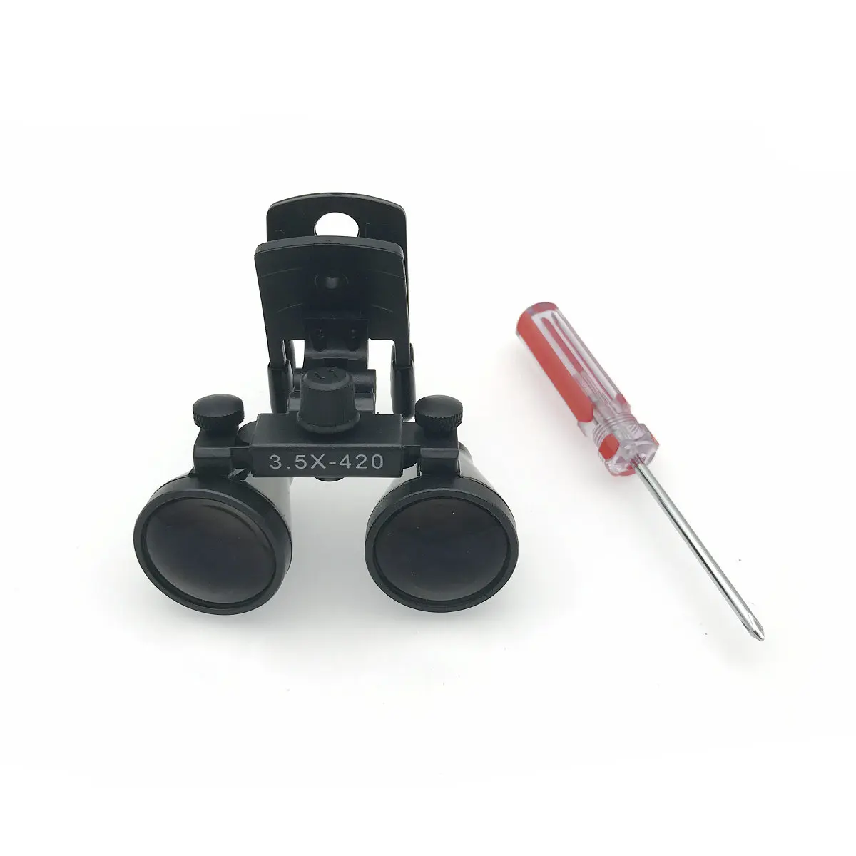 New Clip type Dental Loupes for Medical Galileo Magnifier with Surgical Magnifying Glasses compatible all kinds of glasses