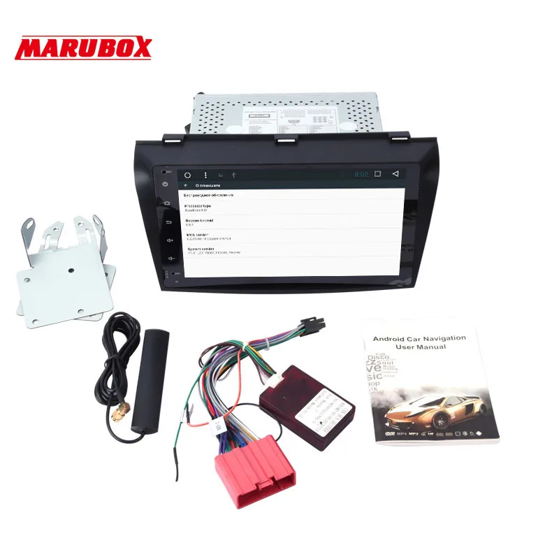 Cheap MARUBOX Head Unit 4GB RAM 2 Din Android 8 Car Radio For MAZDA 3 2009-2013 9" GPS Navigation Central Multimedia Player 9A701PX5 4