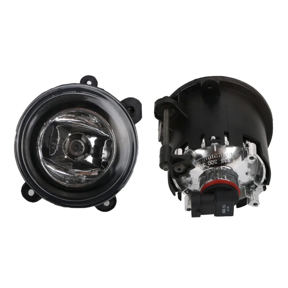 Wisengear спереди прозрачные линзы H11 55 Вт противотуманных фар грязи Брызговики Fender