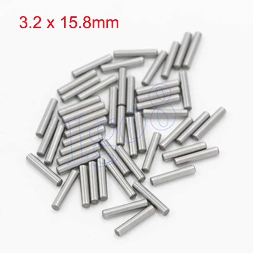 Steel 3.2mm x 15.8mm Dowel Pins 300pcsin Pins from Home Improvement on